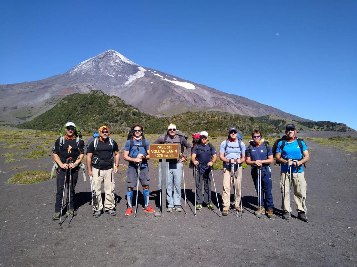 Ascenso al Volcán Lanin - Montañismo - Seccional Rio Turbio - Patagonia