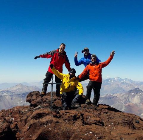 Volcán Maipo - Ascenso a cumbre - Laguna Diamante - Mendoza